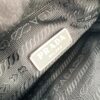 sy_no_228A963D58B941439B7CEFBB162FFB7D_8 Prada Black Triangle Logo Fashionable Casual Shoulder/Crossbody Phone Bag