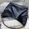 sy_no_22920A519A2D93E6F12D749A28921619_5 YSL Oil-Waxed Leather Chain Hobo Bag – Black & Gold