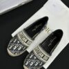 sy_no_2375D9CADD8BDA044A22FA1F0A6B9CFD_0 Dior Granville Espadrille Sneakers in Navy Blue Oblique