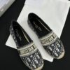 sy_no_2375D9CADD8BDA044A22FA1F0A6B9CFD_1 Dior Granville Espadrille Sneakers in Navy Blue Oblique