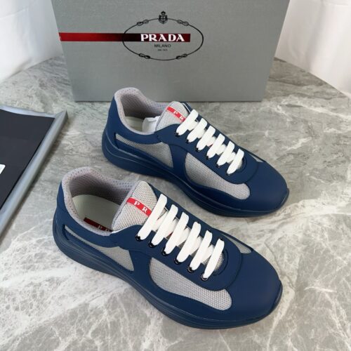Navy & Grey Classic Sailing Low-Top Sneakers