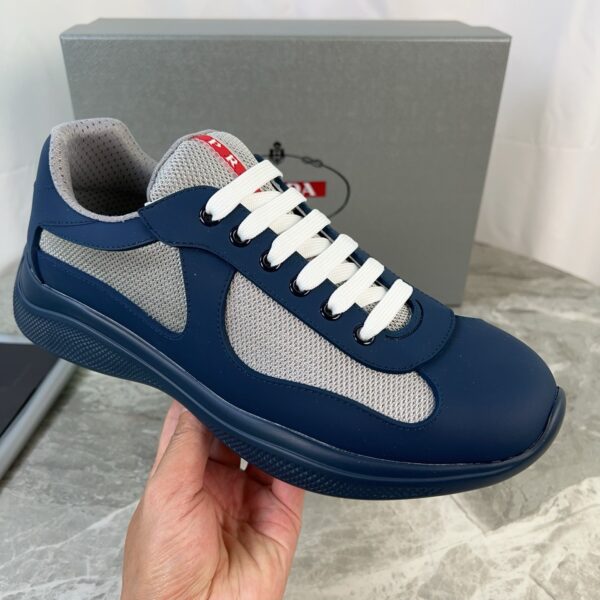 sy_no_23F419829E7DDF5F19AD61988FEC3043_2 Navy & Grey Classic Sailing Low-Top Sneakers
