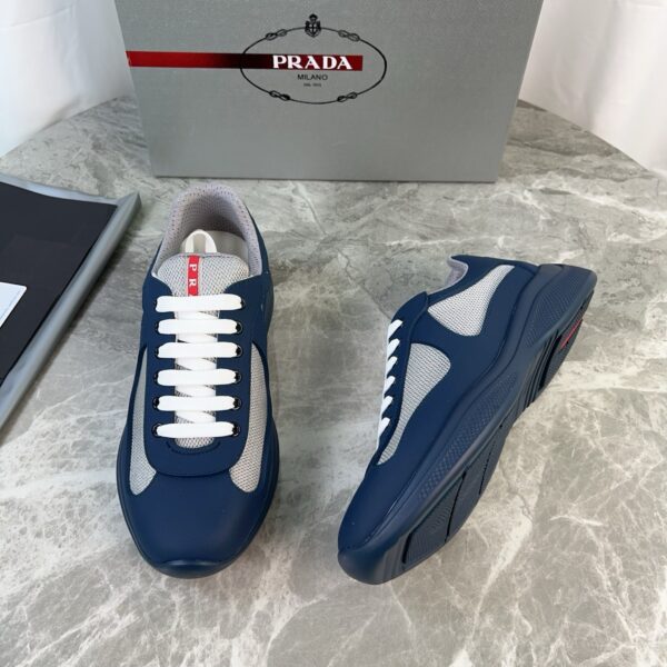 sy_no_23F419829E7DDF5F19AD61988FEC3043_5 Navy & Grey Classic Sailing Low-Top Sneakers