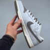 sy_no_2405F6084491558BF7D7B5AE443A48B4_1 Nike Dunk Low Custom “Grey Brown / Cloud Wave” Sneakers