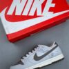 sy_no_2405F6084491558BF7D7B5AE443A48B4_2 Nike Dunk Low Custom “Grey Brown / Cloud Wave” Sneakers