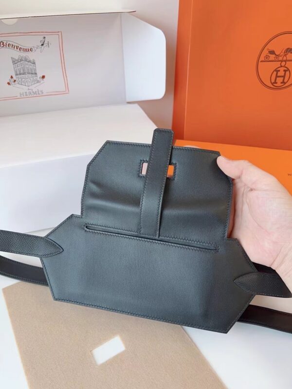 Hermès Elan Pocket 24 – Swift Calfskin Belt & Crossbody Bag