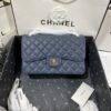 sy_no_24B08C783DC5AF557F29269F852A2DCA_0 Chanel CF Series 1113 Royal Blue Caviar-Grained Imported Calfskin Shoulder/Handbag