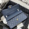 sy_no_24B08C783DC5AF557F29269F852A2DCA_7 Chanel CF Series 1113 Royal Blue Caviar-Grained Imported Calfskin Shoulder/Handbag