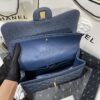 sy_no_24B08C783DC5AF557F29269F852A2DCA_8 Chanel CF Series 1113 Royal Blue Caviar-Grained Imported Calfskin Shoulder/Handbag