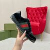 Gucci Screener Black Suede and GG Canvas Sneaker – Black / GG Monogram
