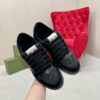 Gucci Screener Black Suede and GG Canvas Sneaker – Black / GG Monogram