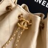 sy_no_2557665DF39923DA795BCBE2AE5E4E14_5 Chanel Mini Hobo Bag – Grained Calfskin (Caviar) with Large Buckle, Chain Strap, and Shoulder/Crossbody Design