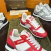 sy_no_261529DA9E47C9804A44C24542788445_3 Louis Vuitton Run Away Sneakers in Red & White
