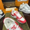 sy_no_261529DA9E47C9804A44C24542788445_4 Louis Vuitton Run Away Sneakers in Red & White