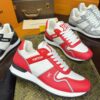 sy_no_261529DA9E47C9804A44C24542788445_7 Louis Vuitton Run Away Sneakers in Red & White