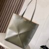 sy_no_263410A33B7BB835606BA86616557238_0 LOEWE Puzzle Fold Geometric Leather Bag