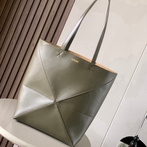 LOEWE Puzzle Fold Geometric Leather Bag