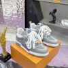 sy_no_2666FEEA6F0C3702CB7DC93F671B6E9A_1 Louis Vuitton LV Skate Grey & Light Blue Retro Skate Sneakers