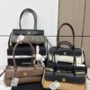 sy_no_267B9409B174886177AF8B9DC1C48734_11 Black Caviar Leather Bowling Bag