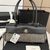 sy_no_267B9409B174886177AF8B9DC1C48734_4 Black Caviar Leather Bowling Bag