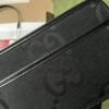 sy_no_27510EBB0A28DCD5AE601F66DCF7C0B1_5 Gucci Off The Grid Jumbo GG Messenger Bag / Camera Bag – Black