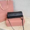 sy_no_275F254B24A7EF6302825C49DDB5A992_3 Black Leather Cylindrical Underarm Shoulder Bag