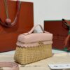sy_no_2795688B4A7E253E4C0ED1820F29F64E_1 Loro Piana Extra Pocket L19 – Woven Leather Bag (Pink)