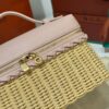 sy_no_2795688B4A7E253E4C0ED1820F29F64E_6 Loro Piana Extra Pocket L19 – Woven Leather Bag (Pink)