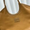 Caramel Brown Smooth Leather Large Shoulder Tote