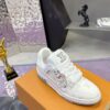 sy_no_283C78E9B8F0DF71A742B6D94CEB39AB_4 Louis Vuitton LV Trainer Glacier White Puppy Charm Sneakers
