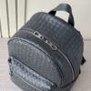 sy_no_2859908DD735E17B0E1B1A678DDFD9D1_4 Woven Waxed Leather Unisex Backpack – Black