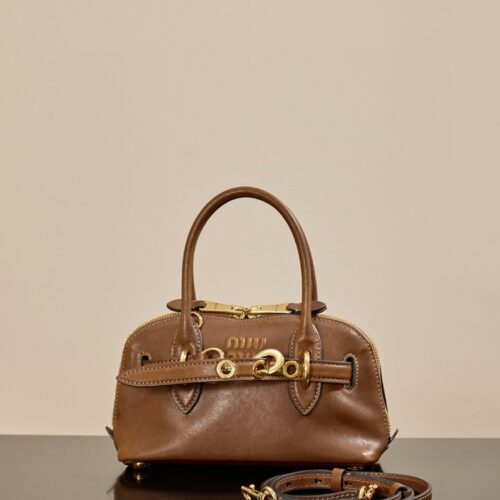 sy_no_29BB2546C9A40FA26DF8A09BCB1543E2_0 MIUMIU Aventure Mini Shell Bag in Oak Color