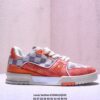 Louis Vuitton LV Trainer Orange & Damier Retro Sneakers