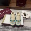 sy_no_2B9C996F323CE37BEBF24CCE1D52556B_1 Gucci Screener GG Canvas & Beige Suede Sneaker with Blue Wash Accent