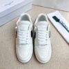 sy_no_2C0DC31724A8950ACB5409E284471113_3 Cream & Black Arrow Low-Top Retro Sneakers