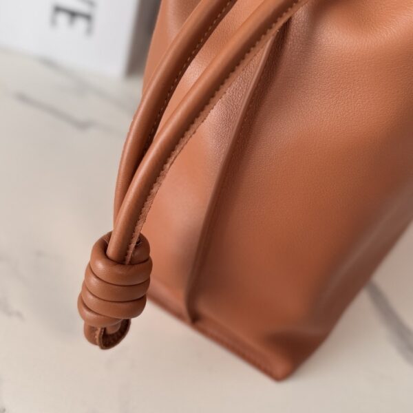 Loewe Flamenco Large Pouch Bag – Napa Calfskin Leather (Brown)