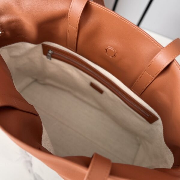 Loewe Flamenco Large Pouch Bag – Napa Calfskin Leather (Brown)