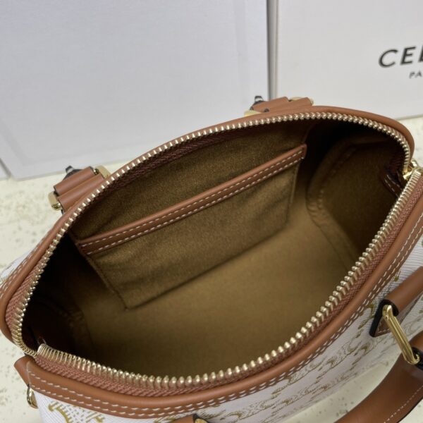 sy_no_2C4B52276F2B474D205C019D6B9B94EA_7 Small Triomphe Canvas Boston Bag