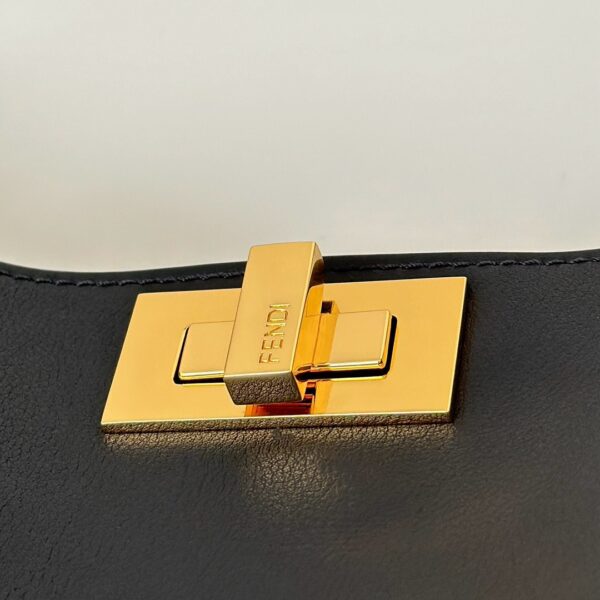 sy_no_2C7AB9C472D9FF7A81AA80FB1985EF34_3 Fendi Peekaboo Soft Small Handbag – Black