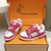 sy_no_2CAEC5C7C3039B2C722C2F8DA1AD29F5_1 Louis Vuitton LV Trainer Maxi / LV Skate White, Raspberry Red & Rose Pink Sneakers