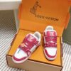 sy_no_2CAEC5C7C3039B2C722C2F8DA1AD29F5_3 Louis Vuitton LV Trainer Maxi / LV Skate White, Raspberry Red & Rose Pink Sneakers