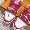 sy_no_2CAEC5C7C3039B2C722C2F8DA1AD29F5_7 Louis Vuitton LV Trainer Maxi / LV Skate White, Raspberry Red & Rose Pink Sneakers