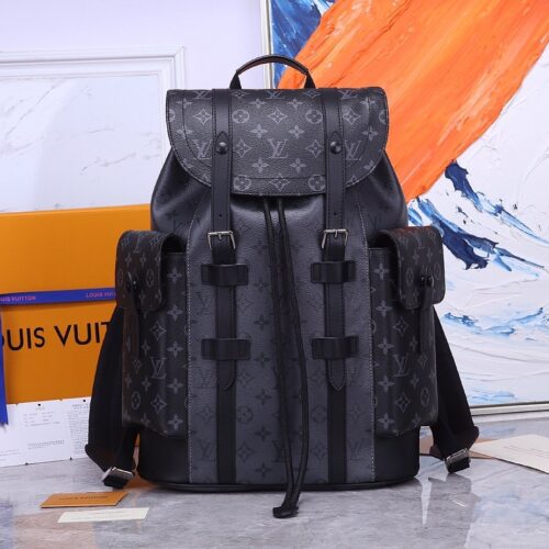 Christopher Small Backpack – Monogram Eclipse