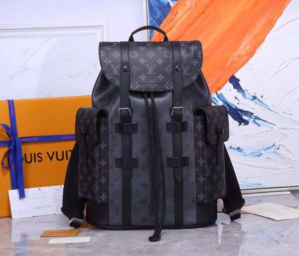 sy_no_2D2EAD302626714A4D8CAF757AA0D0B1_0 Christopher Small Backpack – Monogram Eclipse