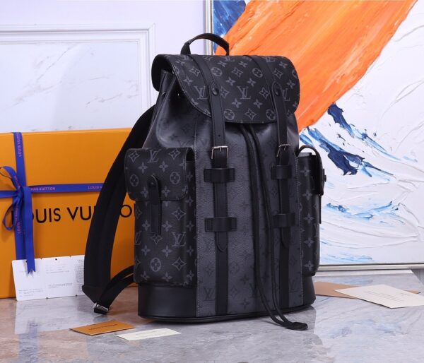 sy_no_2D2EAD302626714A4D8CAF757AA0D0B1_1 Christopher Small Backpack – Monogram Eclipse