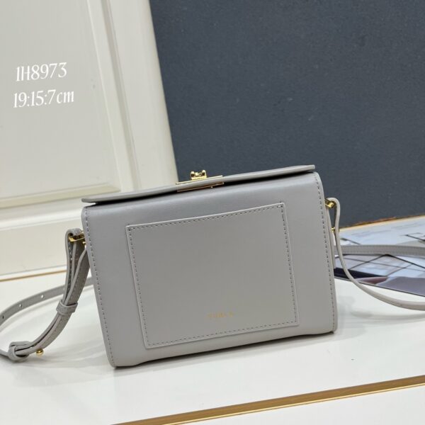 FURLA Vintage Frame Crossbody Bag – Taupe