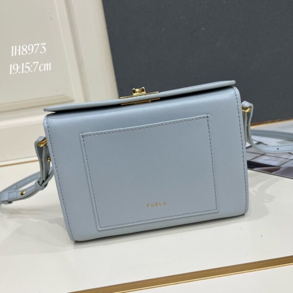 FURLA Vintage Frame Crossbody Bag – Taupe