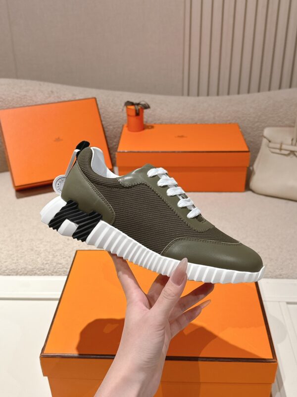 Military Green & Olive Lightweight Sneakers