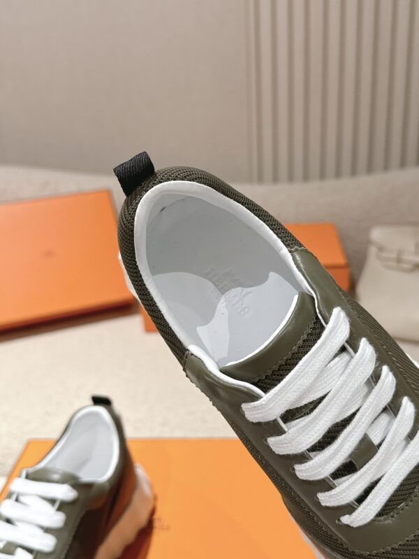 Military Green & Olive Lightweight Sneakers