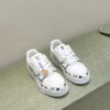 sy_no_2DFCFDAC387805903D57EA27B677C36B_6 Louis Vuitton LV Trainer White / Black Outline Monogram Sneakers